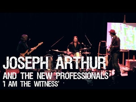 Joseph Arthur & The New Professionals - I Am The Witness Live 12/05/13 Sellersville, PA