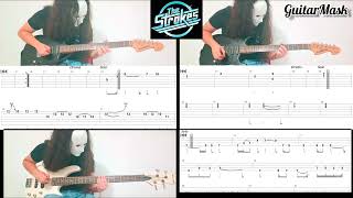 The Strokes - Clear Skies ( Guitar Cover &amp; Tabs With Tabs )