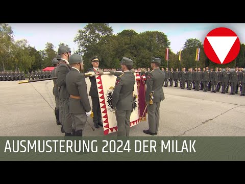 Ausmusterung 2024 an der Theresianischen Militärakademie