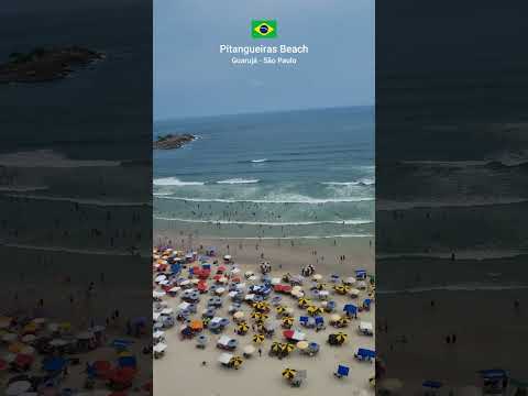 Pitangueiras Beach, Guarujá - Brazil #brazil #beach #guaruja #saopaulo