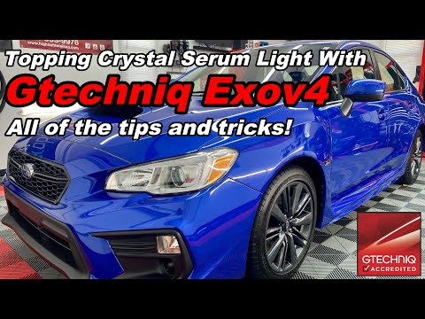 Gtechniq Exov4 Application // 2021 Subaru WRX // SUPER GLOSSY!