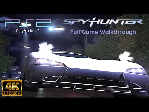 SpyHunter (PS2) - Full Game Walkthrough (All Missions) [4K 60fps]