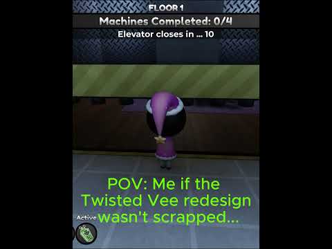 POV: Me if the Twisted Vee redesign wasn't scrapped... #dandysworld #roblox #toon #twisted #vee