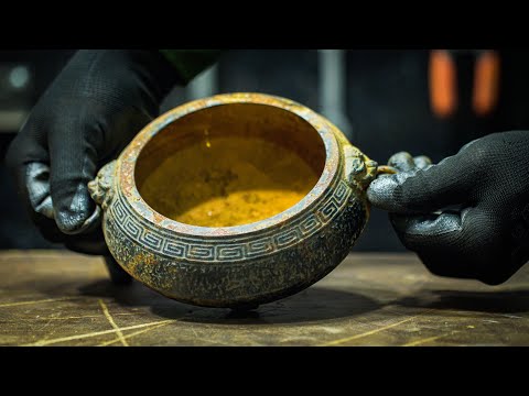 Restoration Of Strange Antique - Rusty Antique Restoration