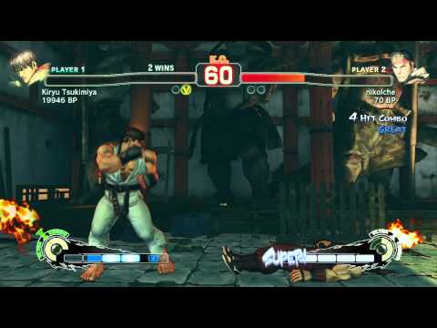 ShadowloolSoL T [RY] Vs Kiryu Tsukimiya [GY] SSF4 Endless Battle
