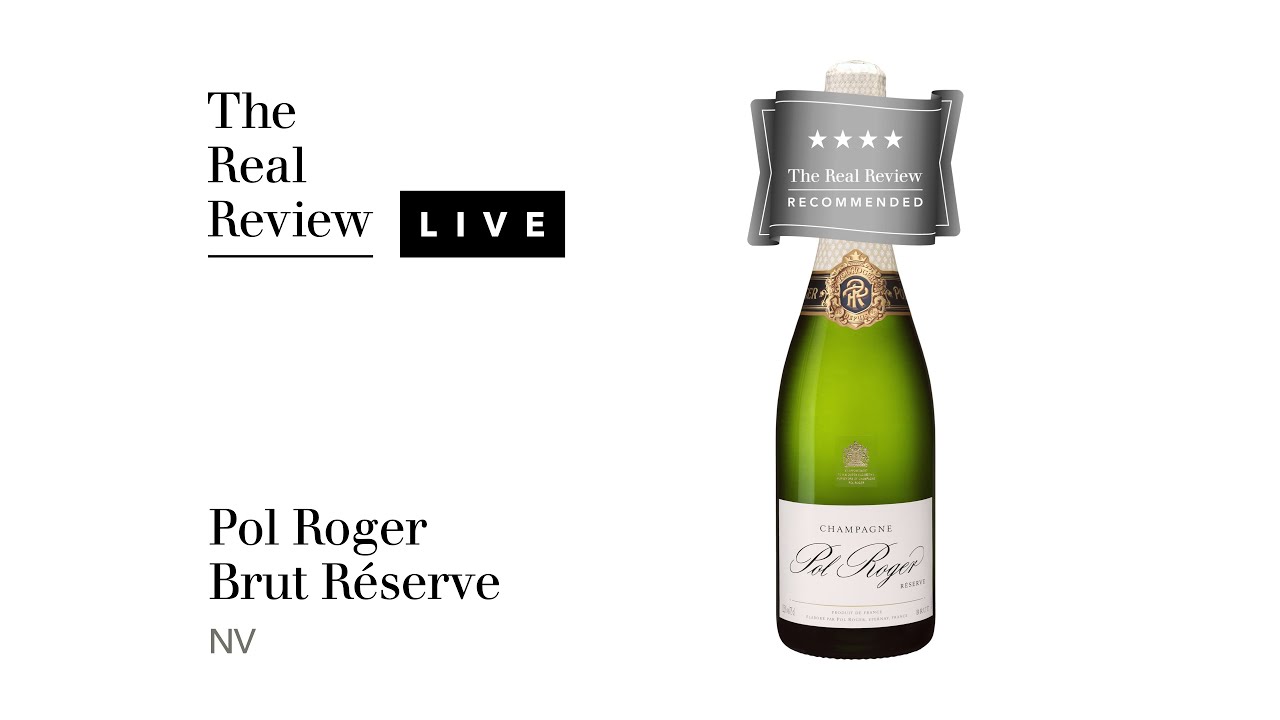 Watch video The Real Review: Pol Roger Brut Réserve NV Now The Real Review: Pol Roger Brut Réserve NV