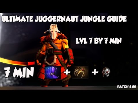 Ultimate Juggernaut Jungle Guide | Patch 6.88 | LvL 7 By 7 Min | 7 Min Phase + Morbid!