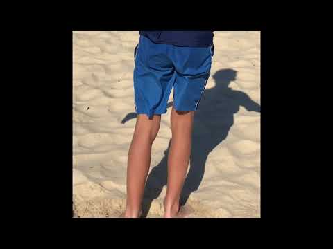 Really Deep Square Hole In The Beach