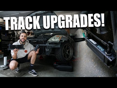Chase Bays Nissan 350Z Power Steering Cooler Install!