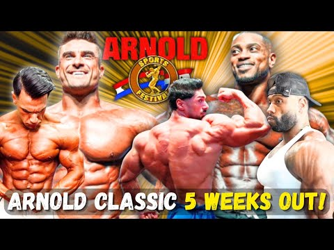 Arnold Classic 5 weeks out | Andrei Deiu | Brandon Hendrickson | Ali Bilal | Ryan Terry | Erin Banks