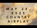 Billboard Top 60 Country Airplay May 24 2025