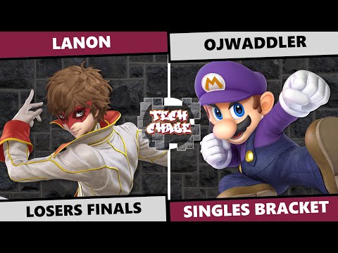 Tech Chase 12: Losers Finals - Lanon (Pyra/Mythra, Joker) Vs Ojwaddler (Mario) SSBU Singles