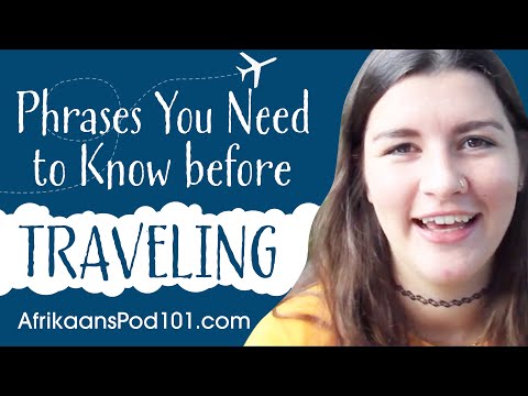 Most Important Phrases to Study before you travel to South Africa