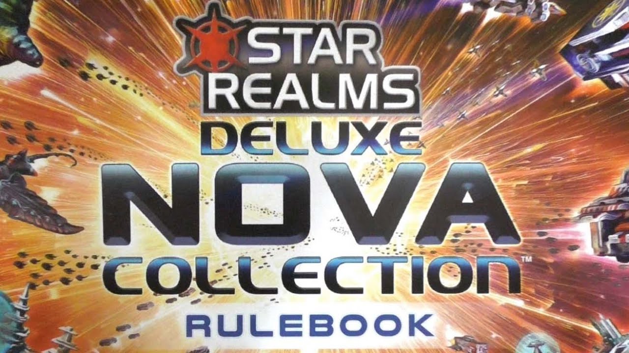 DGA Unboxes Board Games: Star Realms Deluxe Nova Collection - Kickstarter Edition