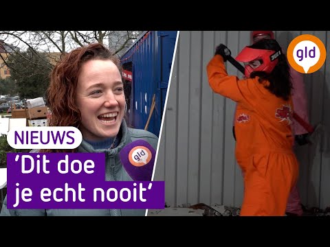 Studenten slaan alles KAPOT in RAGE ROOM