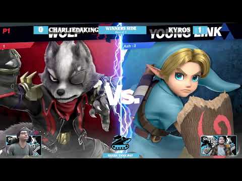Shark Tank #47 Winners Semi Final   Charliedaking Wolf Vs  Kyros Young Link   SSBU Tournament