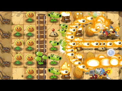 CHALLENGE Snow Pea & Fire Peashooter & Repeater - Pvz 2 Plant VS Plant  ||