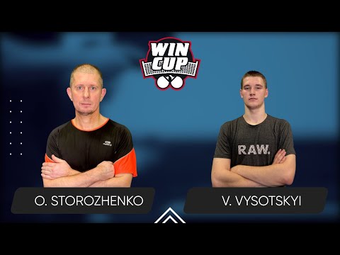 00:45 Oleksandr Storozhenko - Volodymyr Vysotskyi 20.10.2025 WINCUP Advanced. Table 1