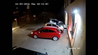 Album cover: Night time footage HD CCTV