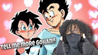 Tell Me More Gohan! (DBZ comic Dub) Prince Vegeta REACTION
