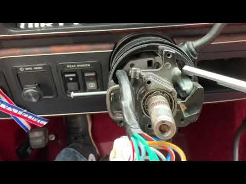 Ignition Actuator Installation Trick 1990 Ford Bronco F150