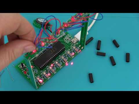 Elektroniczna HARFA cz.2 - strojenie instrumentu ;P