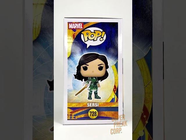 Vídeo relacionado con Funko Pop! Marvel: Eternals - Sersi - The Eternals - Figura de Vinilo Coleccionable - Idea de Regalo- Mercancia Oficial - Juguetes para Niños y Adultos - Movies Fans - Muñeco para Coleccionistas