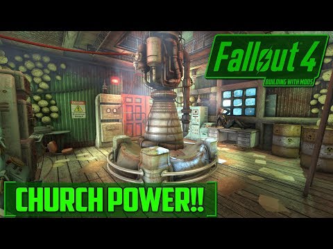 Church of Atom Power Station! - Dystopian Diamond City Interiors DONE!
