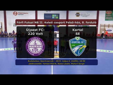 Újpest FC-220 Volt - Kartal SE 1-6 (2019.05.06, összefoglaló)