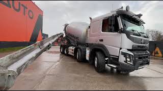 Volvo FMX 500 8x4 SARAKA HR-11 / 10 m3 + CHUTE 10 m / TANDEM AXLE LIFT kamion s mješalicom za beton | Slika 5 - Machineryline