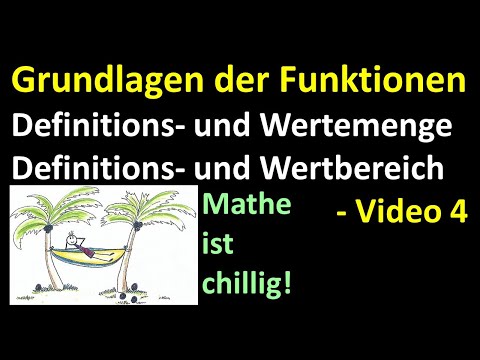 Definitions- und Wertemenge einer Funktion - V4G - KAS5