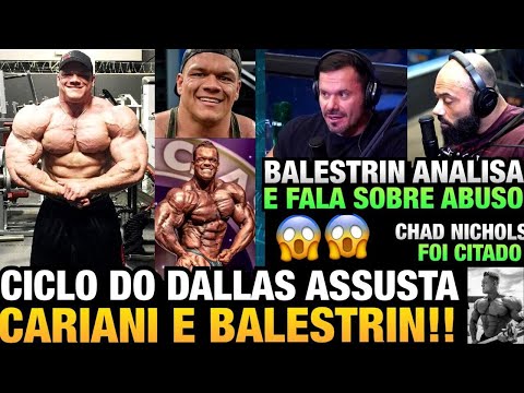 CARIANI SE ASSUSTA COM CICLO DO DALLAS (PROVAVEL) - BALESTRIN E JORLAN FALAM SOBRE CHAD NICHOLS
