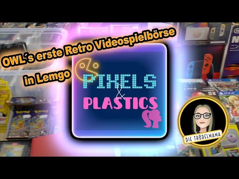 Pixels & Plastics - 2025 - OWL´s erste Retro Videospielbörse in Lemgo
