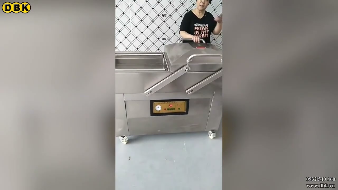 Video Máy hút chân không DZ-400/2SB (Buồng lõm 5cm) - Máy hút chân không DZ-400/2SB (Buồng lõm 5cm)