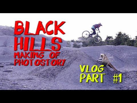 Road trip to nowhere - MTB freeride in the Black Hills, France 1/2 | Fabio Schäfer Vlog #4