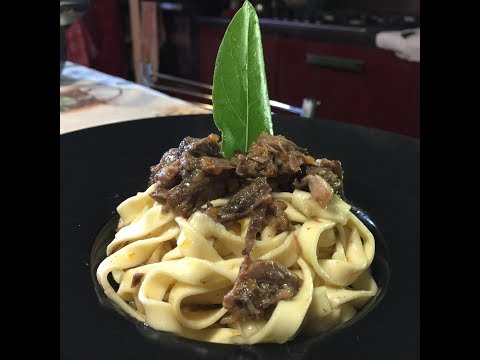 Ragù bianco di cinghiale da leccarsi i baffi