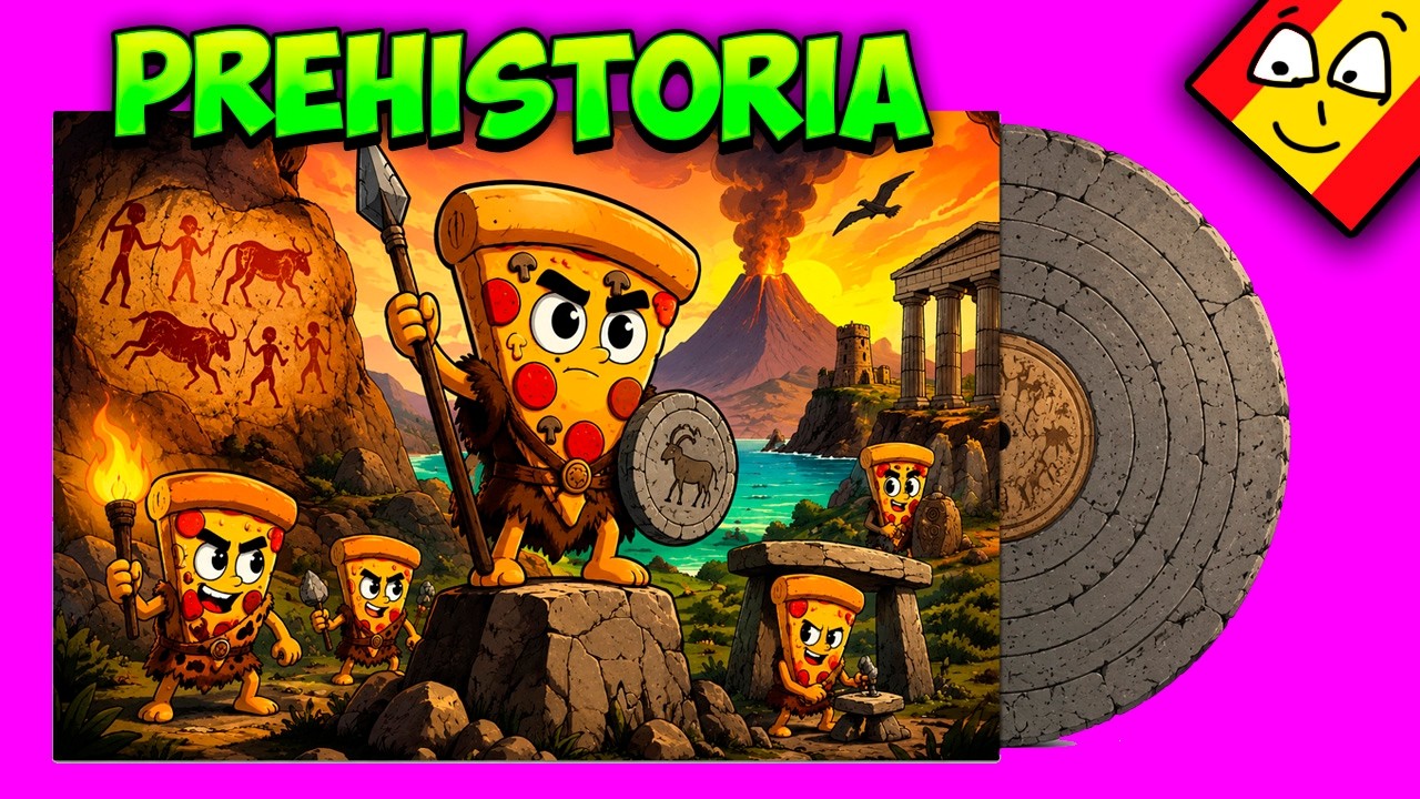 La PREHISTORIA de la PENÍNSULA IBÉRICA (Canción + Apuntes)