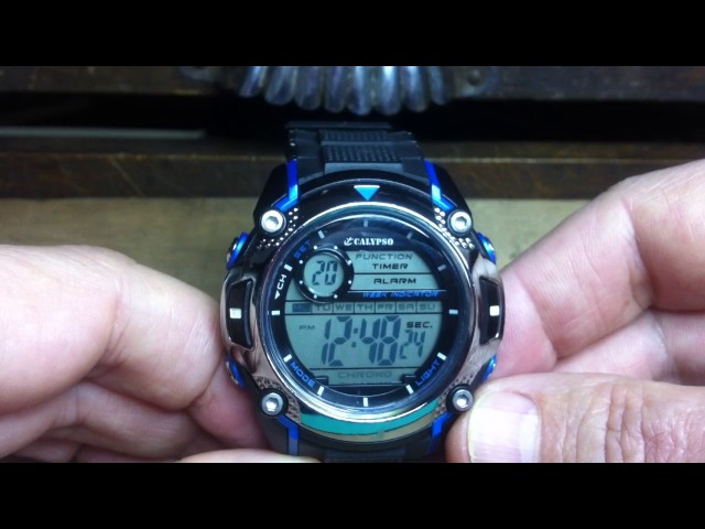 Vídeo relacionado con CALYPSO Reloj Infantil K5808/3 Digital Crush Caja de Caucho Multi Correa de Caucho Azul