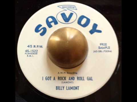 Billy Lamont I got a Rock'n'Roll gal SAVOY