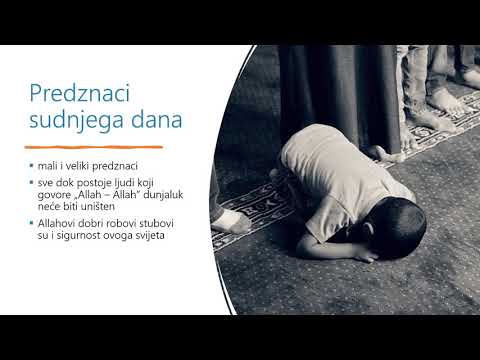 Islamski vjeronauk, 6.r. OŠ - Vjerovanje u sudnji dan