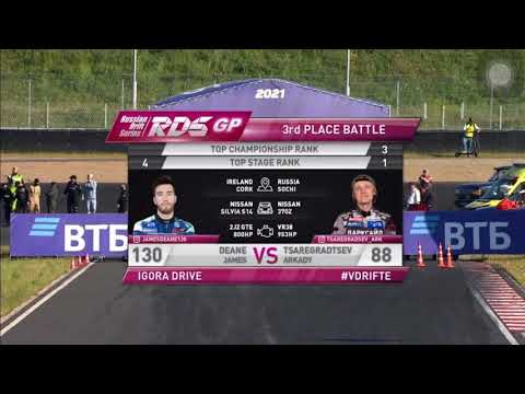 James Dean vs Arkady Tsaregradtsev RDS gp (2021 Igora  Drive)