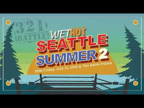 3-2-1 Battle! The Spinebusters vs Hall Sisters *Lumberjack Match* (7/13/18)