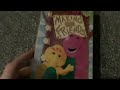 Barney S Making New Friends 1995 VHS Review
