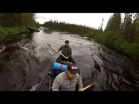 Kanotur i sveriges villmark 2015