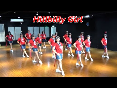 Hillbilly Girl｜Line Dance by Andy Mcgrath｜Demo & Walkthru｜鄉下姑娘｜含導跳｜4K