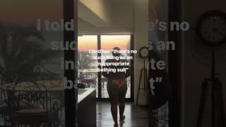 Life is short. Wear whatever swimsuit you want 🙂👙🌴