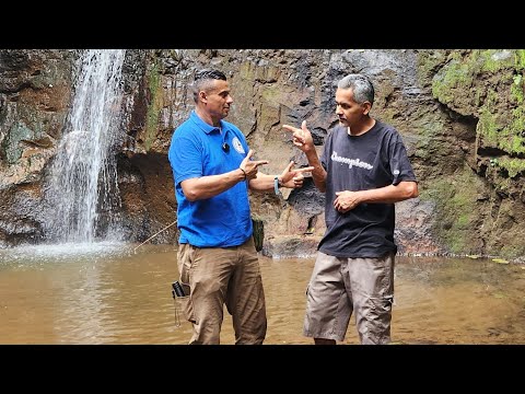 Descubrimos una cascada en medio de las montañas de tecapan  #usulutan 