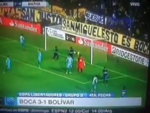 ► Golazo de Federico Carrizo | Boca Juniors vs Bolívar 3-1 Copa Libertadores 2016 | 07-04-16