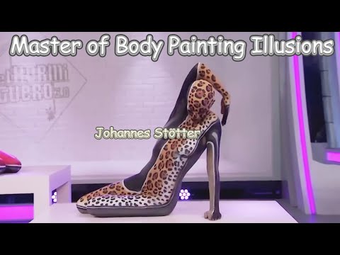 Master of Body Painting Illusions, Johannes Stötter.