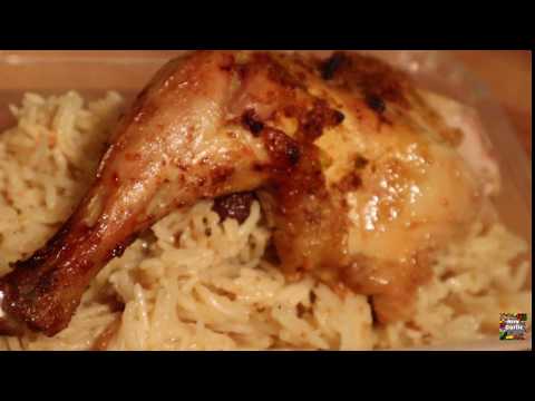 Omani Shuwa chicken & rice fusion recipe... middle eastern traditional Eid feast food
